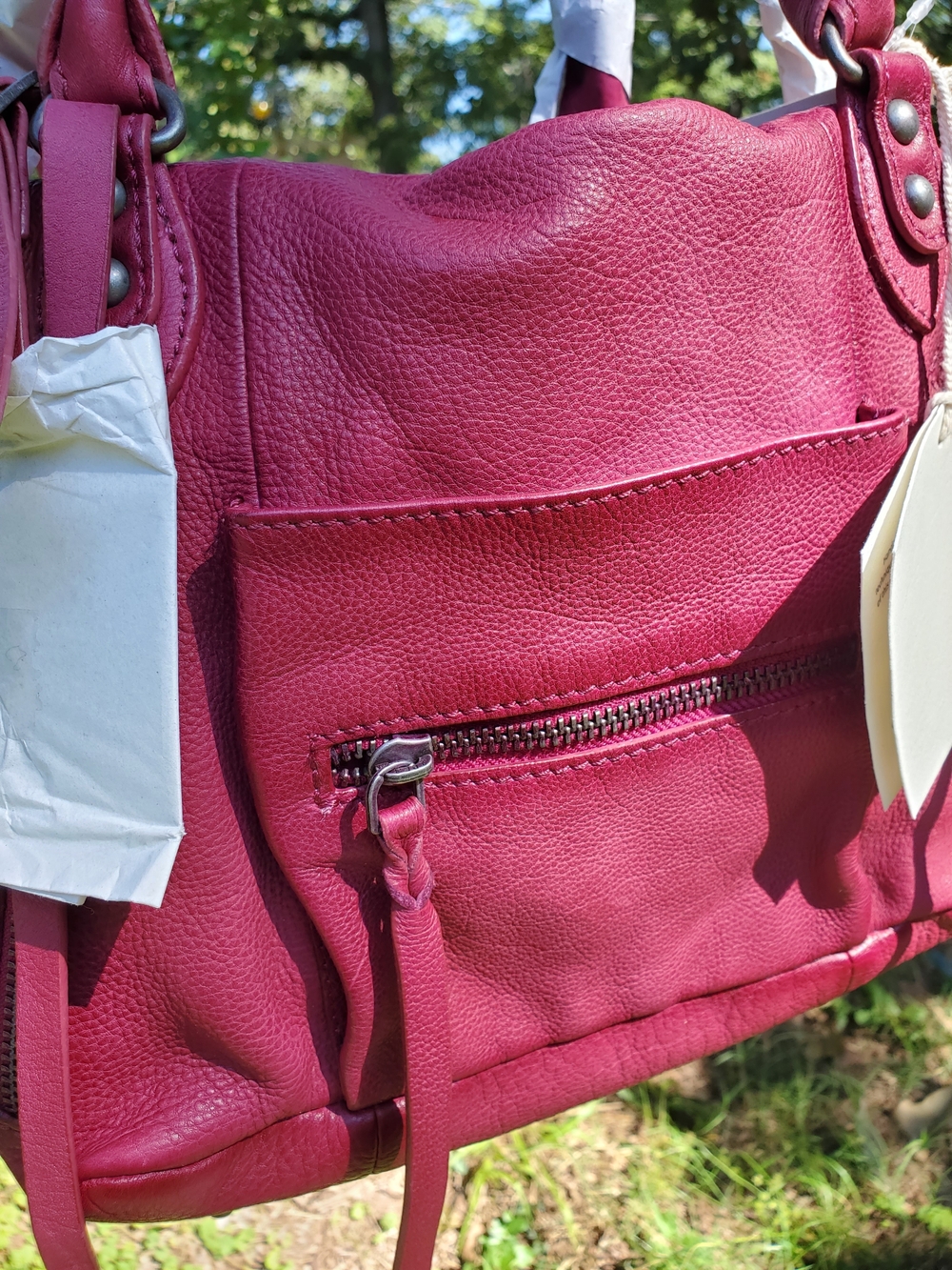 Free People Baby Emerson Tote In Acai - Picture 7 of 10